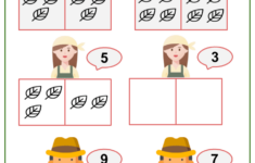 Decomposition Of Numbers Within 10 Kindergarten Math Worksheets