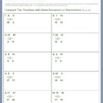 Description Download Worksheet 14502 CCSS Math Content 3 NF A 3 D