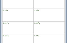 Description Download Worksheet 28427 CCSS Math Content 8 EE A 1