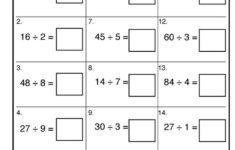 Division Fluency Worksheet Division Worksheets Division Fluency