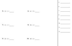 Division Worksheets Dividing Whole Numbers Worksheet Common Core