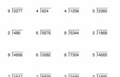 Division Worksheets Printable Long Division Worksheets 4th Grade The