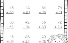 Doubles Math Facts Worksheet Addition And Subtraction Double Digit Math
