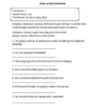 English Worksheets For 8th Graders