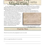 Find The Main Idea The Magna Carta IdeaWalls