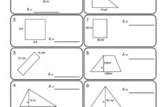 Finding Different Shapes Area Worksheet Area Worksheets Shapes