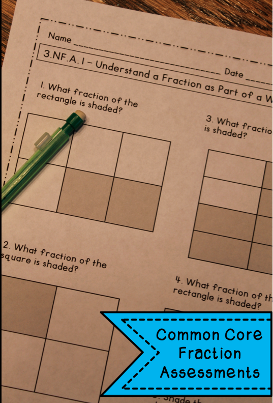 Fractions Common Core Standards