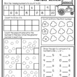 Free Kindergarten Common Core Worksheets Printable Worksheet Template