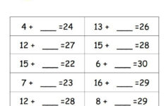 Free Math Worksheets For 3rd Grade Pdf