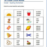 Free Printable Custom Spelling Worksheets Learning How To Read