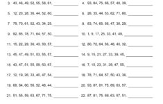 Free Printable Fourth Grade Math Archives EduMonitor