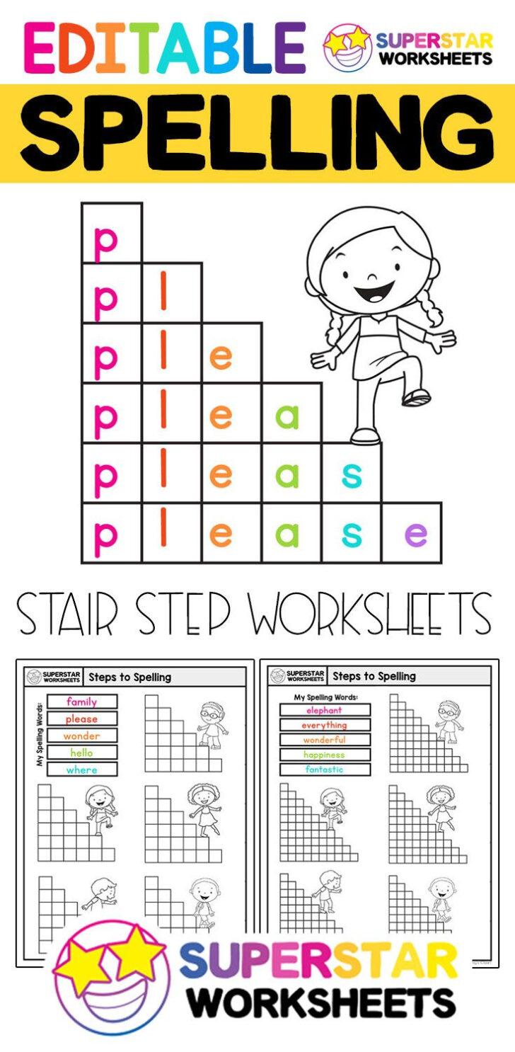Create Free Spelling Word Worksheets