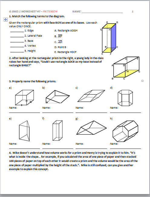 G Srt C 7 Worksheet 1 Answers Worksheetpedia