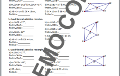 High School Geometry Common Core G CO C 11 Proof Quadrilaterals