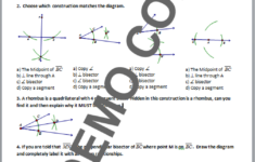 High School Geometry Common Core G CO D 12 Basic Constructions
