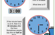 Identifying Time In Hours And Half hours Worksheets Helping With Math