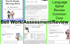 January Morning Work Fourth Grade Common Core Standards Common Core