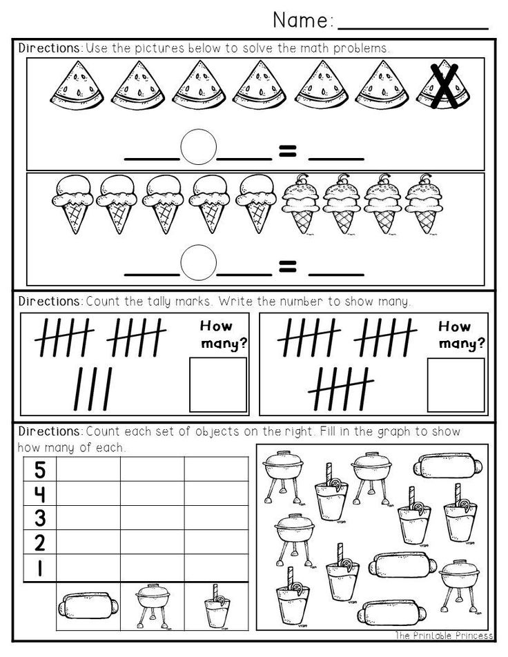 Kindergarten Math Worksheets Common Core Kindergarten Math Worksheets 