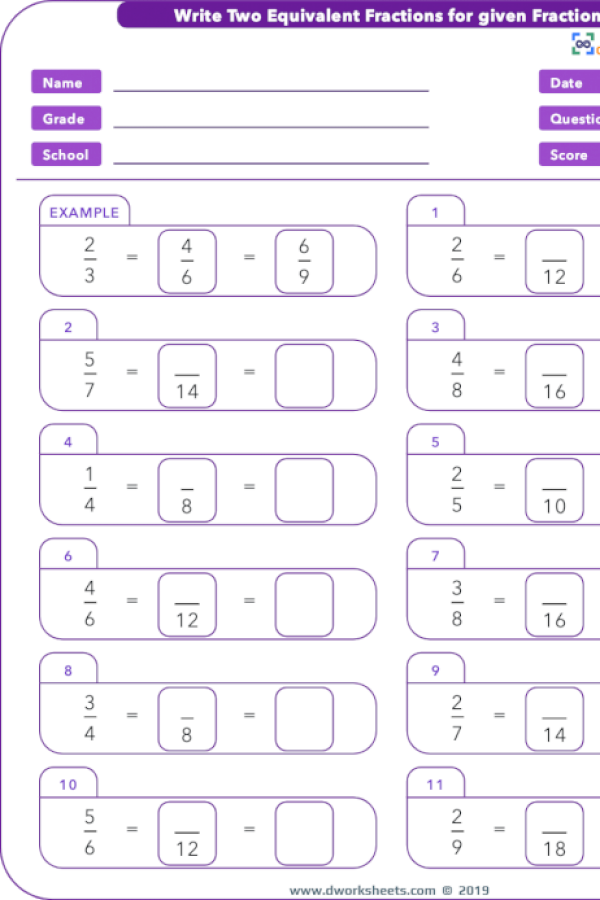 Learning Or Teaching 3rd Grade Common Core Math Worksheet For 3 NF A 3b 