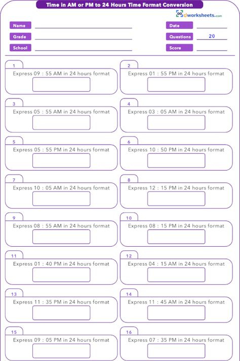Learning Or Teaching 5th Grade Common Core Math Worksheet For 5 MD A 1 