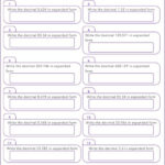 Learning Or Teaching 5th Grade Common Core Math Worksheet For 5 NBT A 3