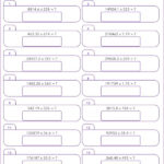 Learning Or Teaching 5th Grade Common Core Math Worksheet For 5 NBT B 7