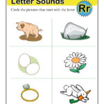 Letter Sounds R Preschool Letter Worksheet