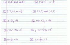 Linear Word Problems Common Core Algebra 1 Homework Answers