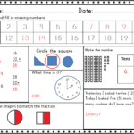 Little Lighthouse Learners First Grade Common Core Math Morning Work