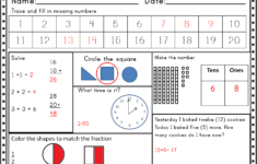 Little Lighthouse Learners First Grade Common Core Math Morning Work