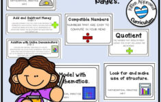 Math Bulletin Board 5th Grade Math CCSS Standards Posters Math