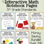 Math Interactive Notebook 5th Grade Bundle Common Core Standards ENTIRE
