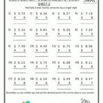 Math Worksheets Free Printable 7th Grade Math Worksheets Printable