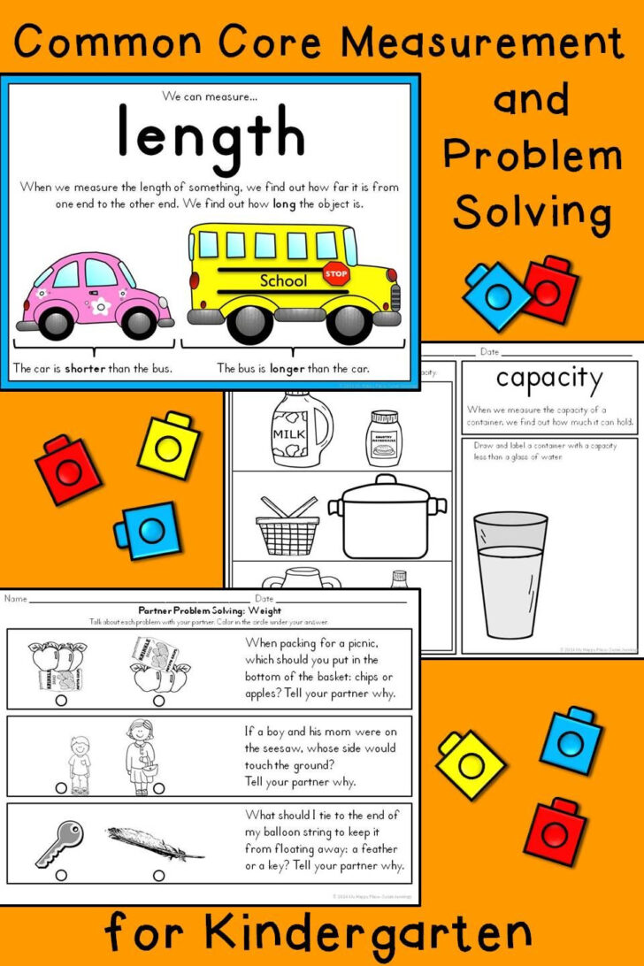 Capacity Common Core Worksheets