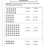 Multiplication Arrays Worksheet Common Core State Standards Extension