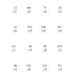 Multiplication Worksheet For 4