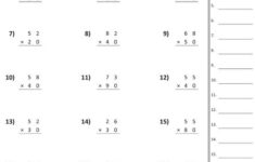 Multiplication Worksheets Math Multiplication Worksheets