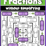 Multiplying Fractions Worksheet Common Core Leonard Burton S