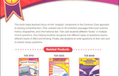 Nonfiction Reading Comprehension For The Common Core Grade 5 Teacher
