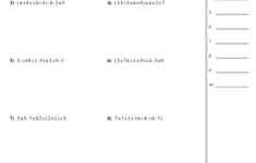 Order Of Operations 6th Grade Math Worksheets Answer Key