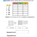 Place Value Worksheet For GRADE 2