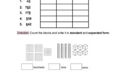 Place Value Worksheet For GRADE 2