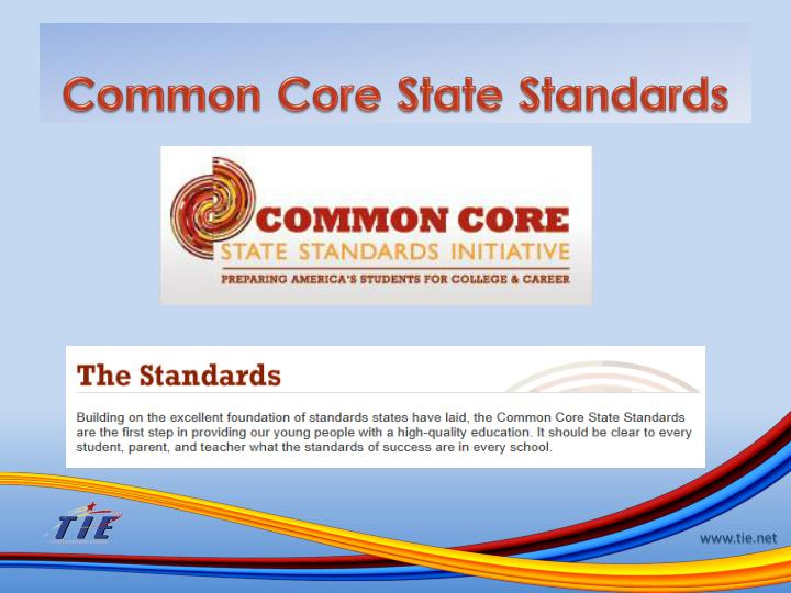 Common State Core Standards