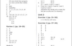 Primary Mathematics Common Core Edition Answer Key Booklet 1A 3B