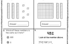 Printable 2nd Grade Common Core Math Worksheets Learning How To Read