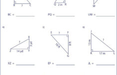 Pythagoras Theorem Worksheet Pdf
