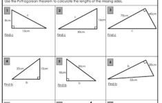 Pythagoras Theorem Worksheet Teaching Resources Pythagorean