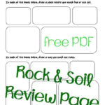 Rocks Soil Page Common Core Science Standards Free Teacher Common