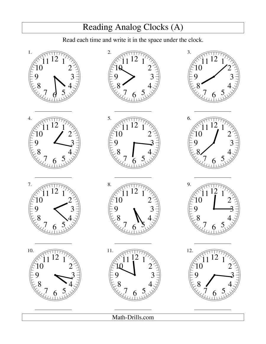 Should Kids Learn To Read An Analog Clock Learning How To Read