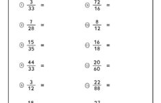 Simplifying Fractions Worksheets Math Monks